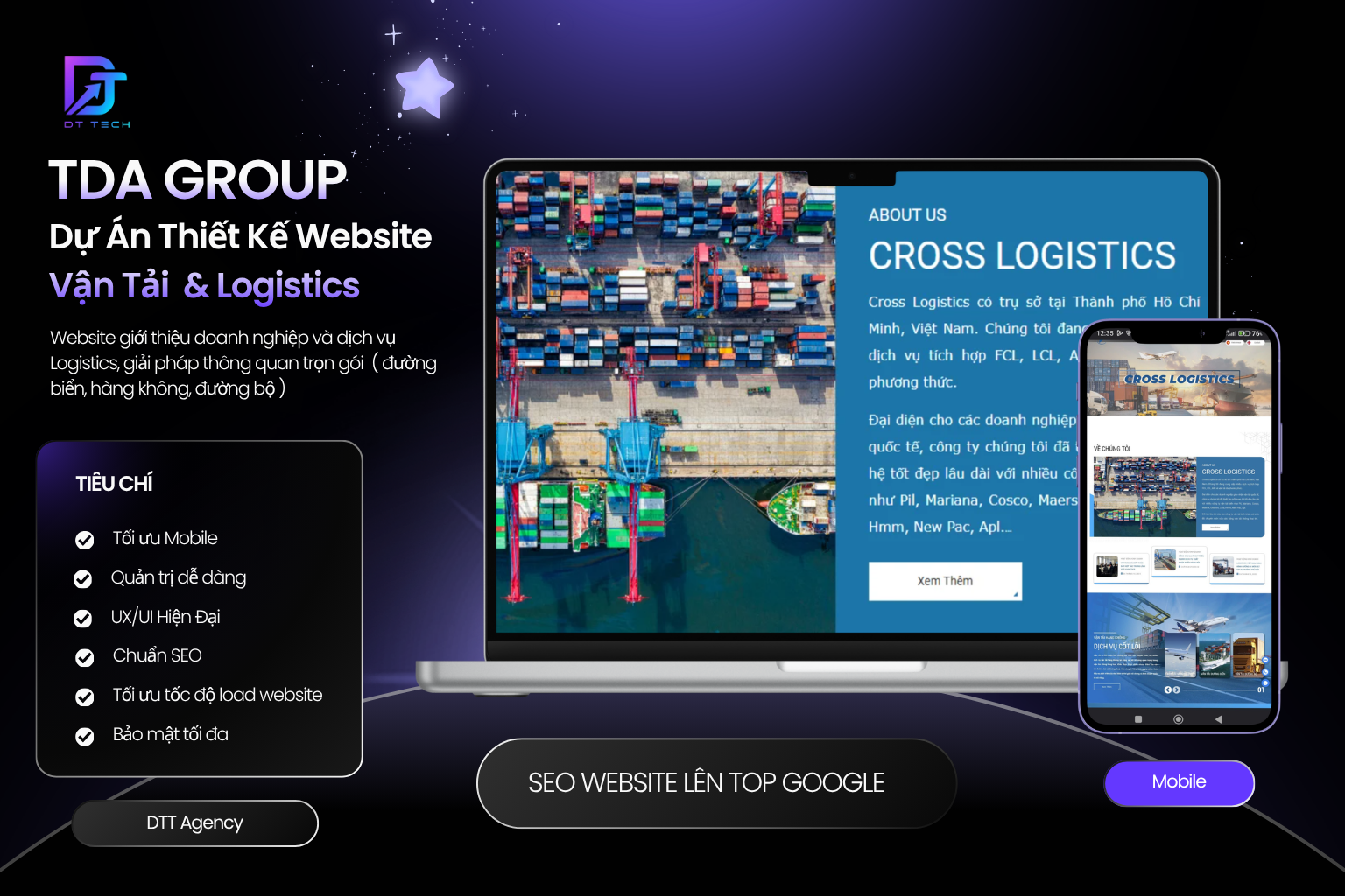 Thiết kế website CrossLog