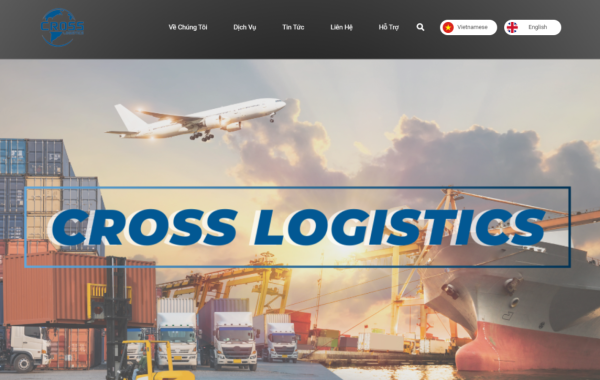 Thiết Kế Và SEO Website Cho Cross Logistics