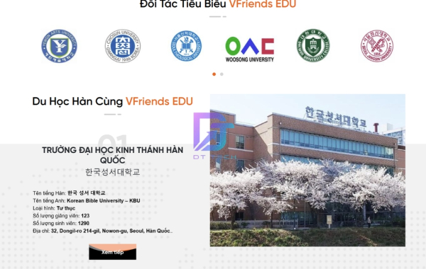 Website VFriends Edu