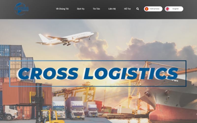 Thiết Kế Và SEO Website Cho Cross Logistics