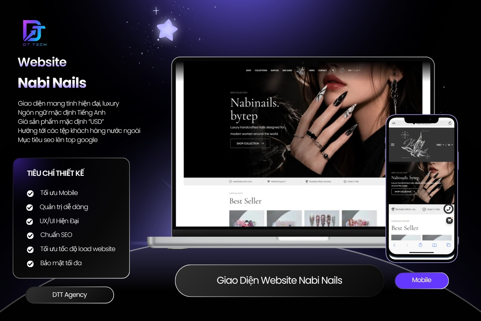 Thiết Kế Website Nabi Nails